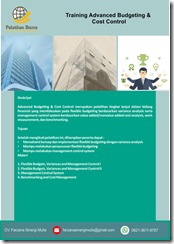 training implementasi flexible budgeting murah training implementasi flexible budgeting murah