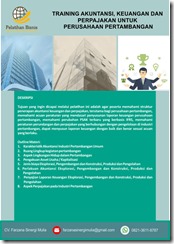 training penerapan akutansi keuangan murah