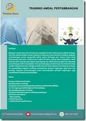 training memahami konsep amdal pertambangan murah