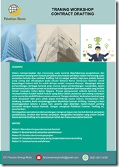 training memahami tujuan dan bentuk kontrak murah