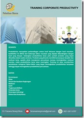training meningkatkan produktivitas perusahaan murah