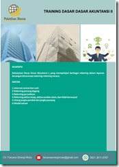 training mempelajari berbagai rekening murah