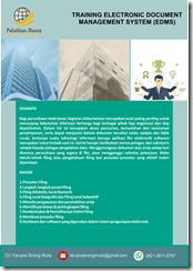 training pengolahan data dengan edms murah