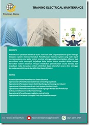 training operasional pemeliharaan sistem electrical murah training operasional pemeliharaan sistem electrical murah