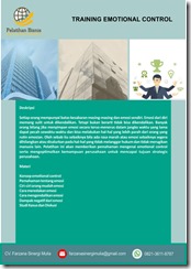 training meningkatkan pengendalian emosi murah