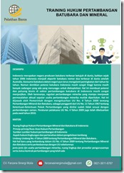 training memahami regulasi pertambangan murah