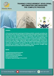 training mengembangkan e-procurement murah