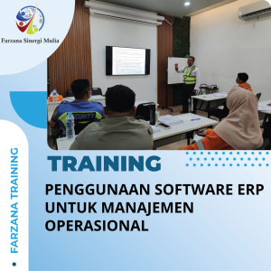 TRAINING PENGGUNAAN SOFTWARE ERP UNTUK MANAJEMEN OPERASIONAL