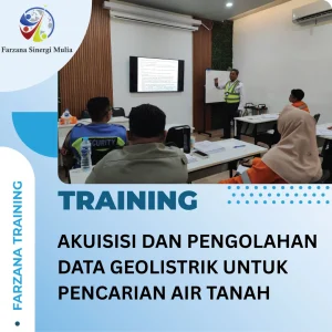 TRAINING AKUISISI DAN PENGOLAHAN DATA GEOLISTRIK UNTUK PENCARIAN AIR TANAH