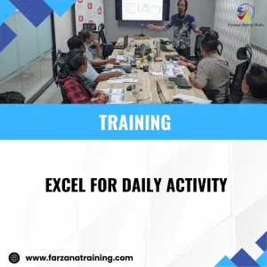 TRAINING EXCEL FOR DAILY ACTIVITY