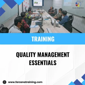 TRAINING QUALITY MANAGEMENT ESSENTIALS