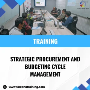 TRAINING STRATEGIC PROCUREMENT AND BUDGETING CYCLE MANAGEMENT