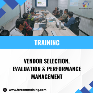 TRAINING VENDOR SELECTION, EVALUATION & PERFORMANCE MANAGEMENT