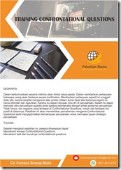 pelatihan Confrontational Questions online