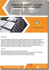 pelatihan Measuring Customer Satisfaction & Evaluation online pelatihan Measuring Customer Satisfaction & Evaluation online