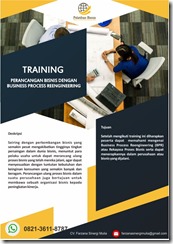 pelatihan Perancangan Bisnis dengan Business Process Reengineering online