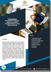 pelatihan Network Planning Analysis untuk Efisiensi Waktu dan Biaya Proyek online pelatihan Network Planning Analysis untuk Efisiensi Waktu dan Biaya Proyek online