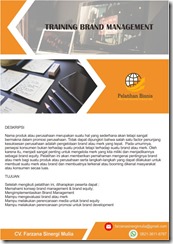 pelatihan Brand Management online