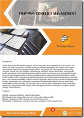 pelatihan Conflict Management online