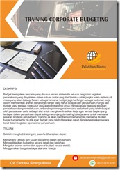 pelatihan Corporate Budgeting online