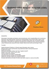 pelatihan Cost Benefit Analysis (CBA) online