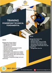 pelatihan PowerPoint Technical Fundamental online
