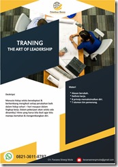 pelatihan THE ART OF LEADERSHIP online