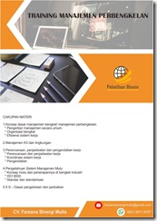 pelatihan MANAJEMEN PERBENGKELAN online