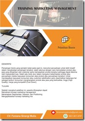 pelatihan Marketing Management online