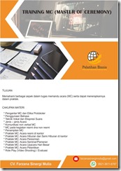 pelatihan MC (Master of Ceremony) online