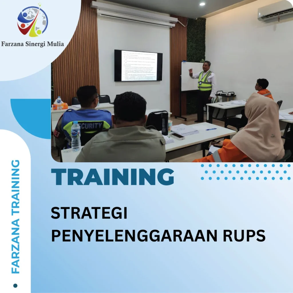 TRAINING STRATEGI PENYELENGGARAAN RUPS