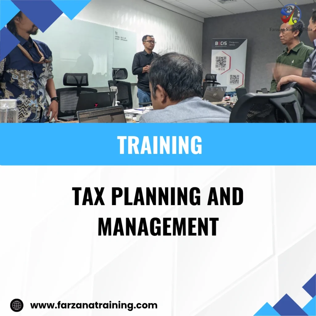 TRAINING TAX PLANNING AND MANAGEMENT