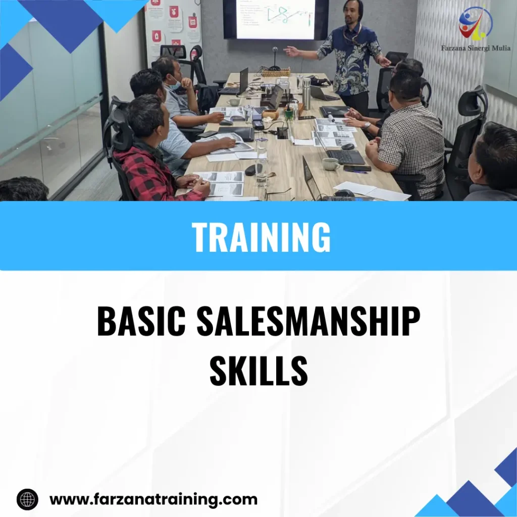 TRAINING BASIC SALESMANSHIP SKILLS