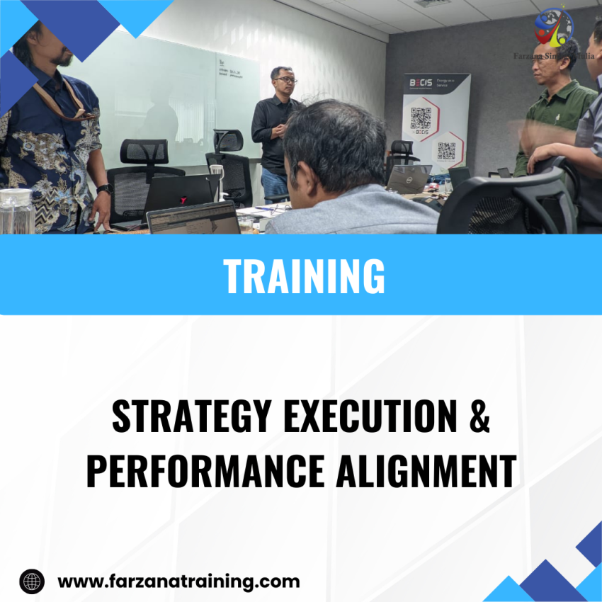 TRAINING STRATEGY EXECUTION & PERFORMANCE ALIGNMENT