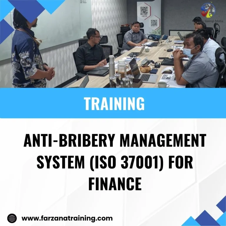 TRAINING ANTI-BRIBERY MANAGEMENT SYSTEM (ISO 37001) FOR FINANCE