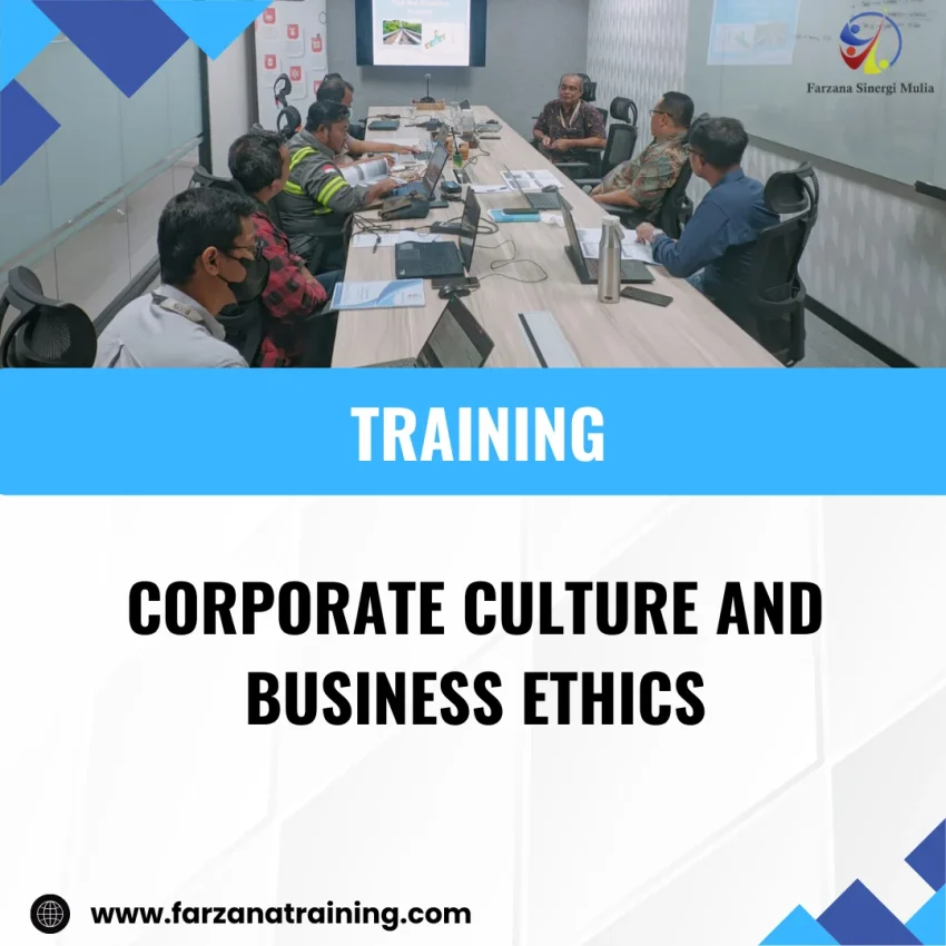 TRAINING CORPORATE CULTURE AND BUSINESS ETHICS