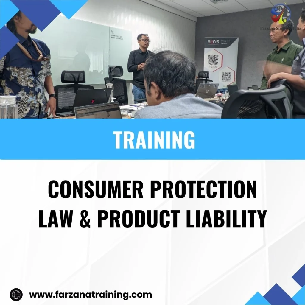 TRAINING CONSUMER PROTECTION LAW & PRODUCT LIABILITY