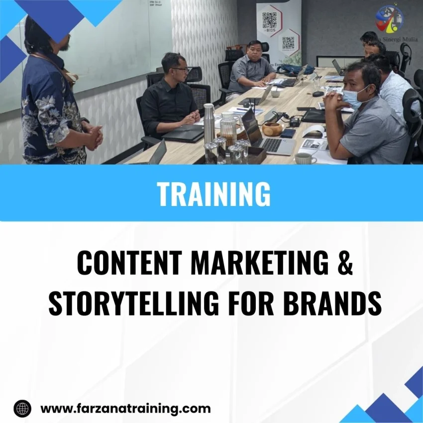 TRAINING CONTENT MARKETING & STORYTELLING FOR BRANDS