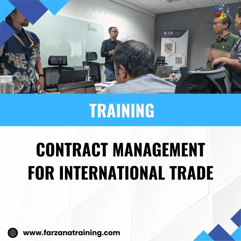 TRAINING CONTRACT MANAGEMENT FOR INTERNATIONAL TRADE