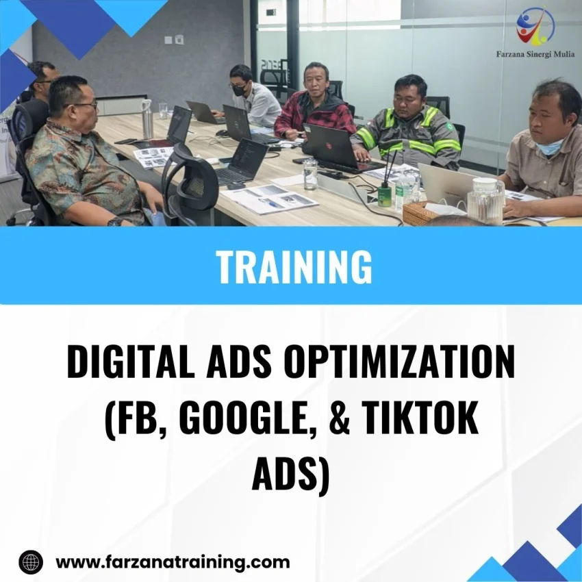 TRAINING DIGITAL ADS OPTIMIZATION (FB, GOOGLE, & TIKTOK ADS)