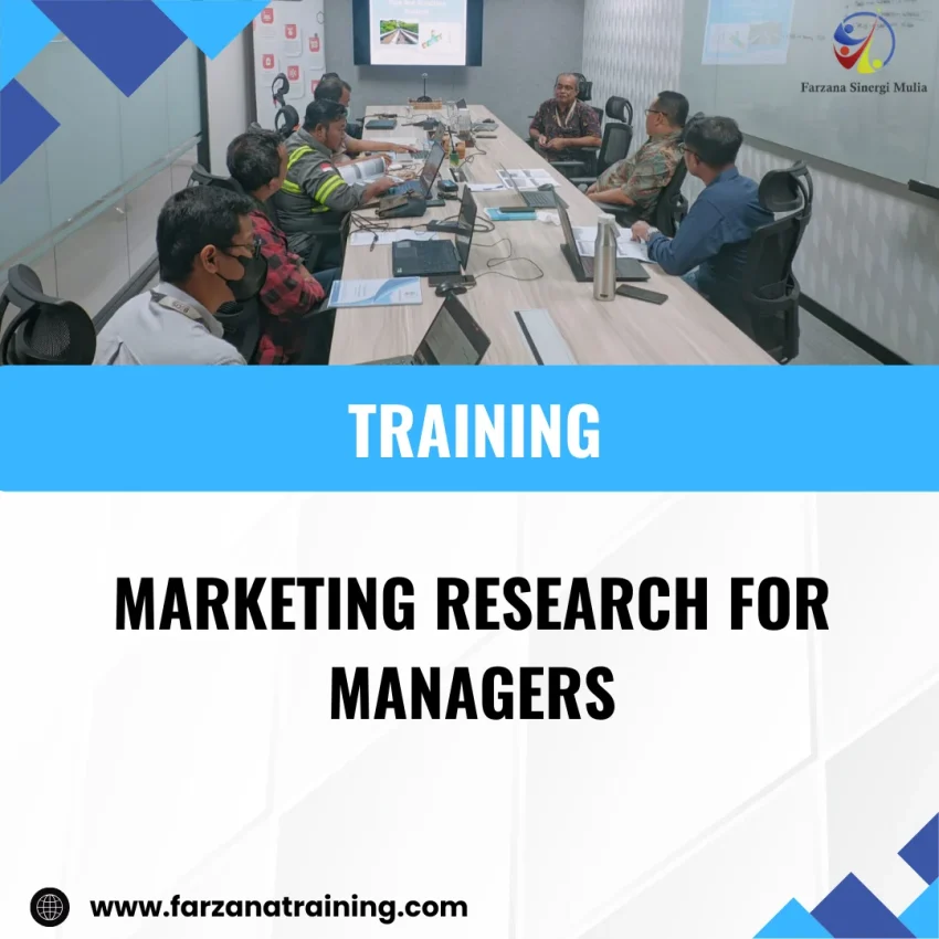TRAINING MARKETING RESEARCH FOR MANAGERS