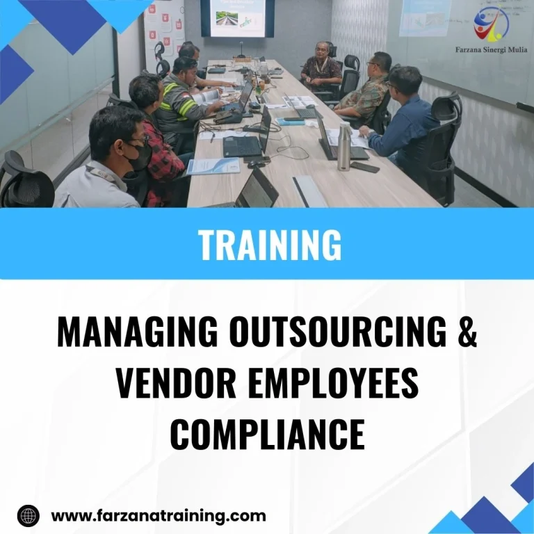 TRAINING MANAGING OUTSOURCING & VENDOR EMPLOYEES COMPLIANCE