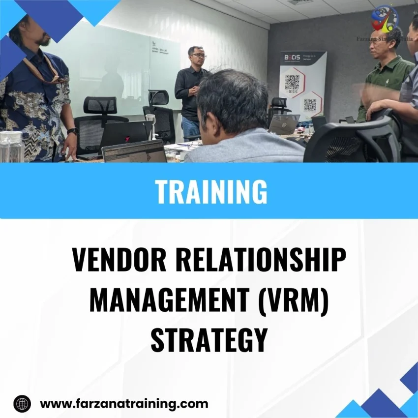 TRAINING VENDOR RELATIONSHIP MANAGEMENT (VRM) STRATEGY