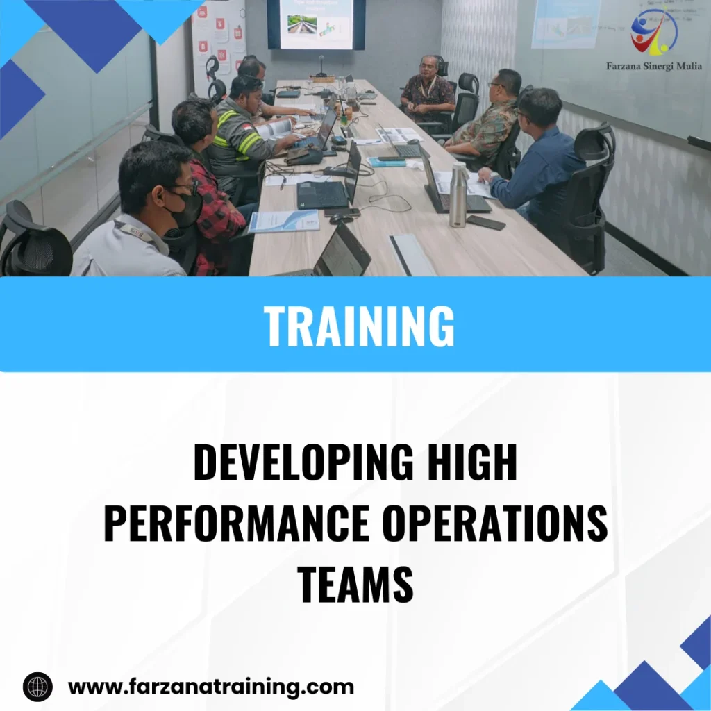 TRAINING DEVELOPING HIGH PERFORMANCE OPERATIONS TEAMS