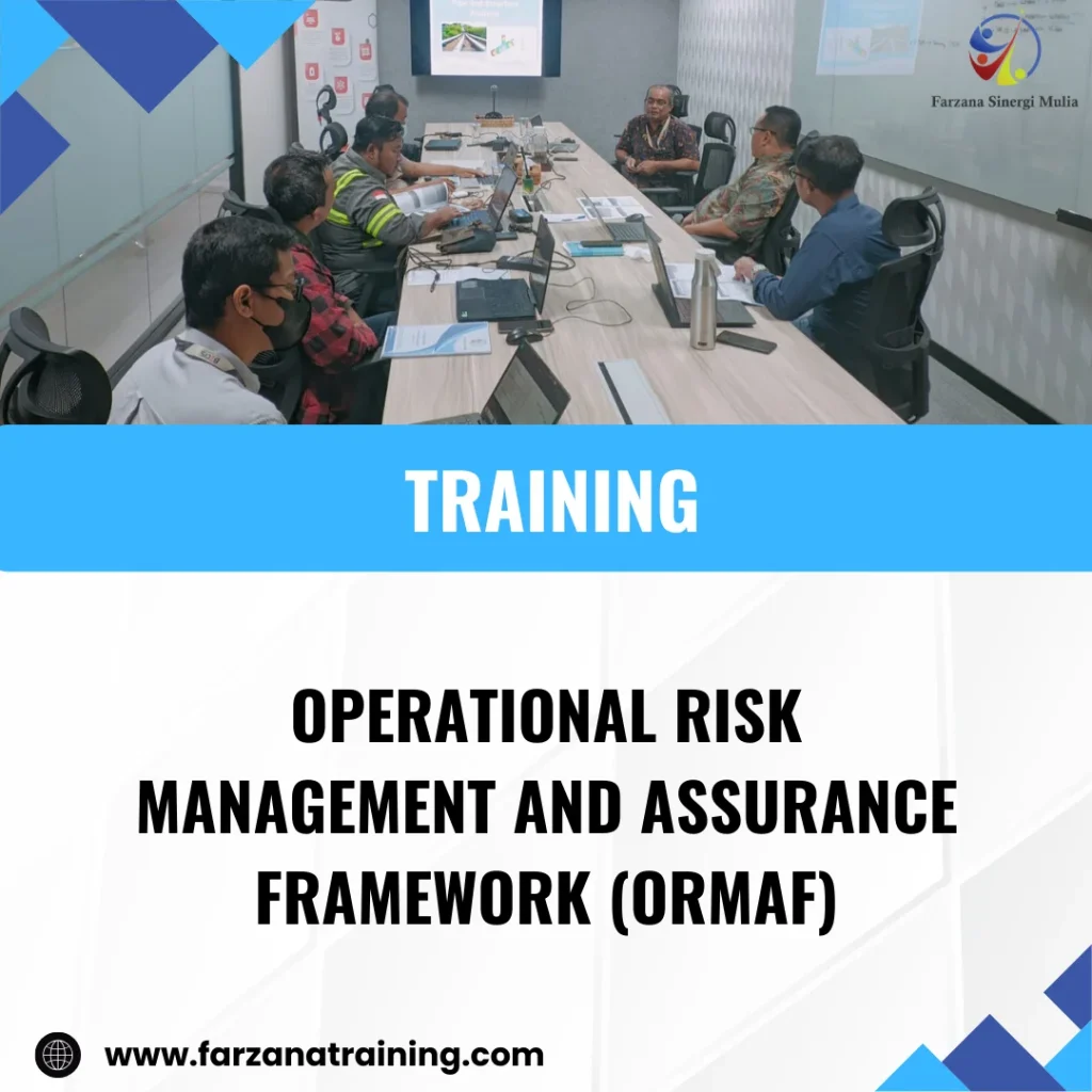 TRAINING OPERATIONAL RISK MANAGEMENT AND ASSURANCE FRAMEWORK (ORMAF)