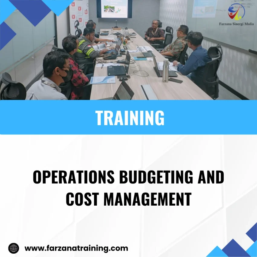 TRAINING OPERATIONS BUDGETING AND COST MANAGEMENT