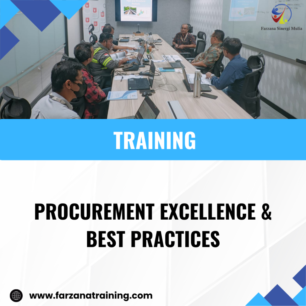 TRAINING PROCUREMENT EXCELLENCE & BEST PRACTICES