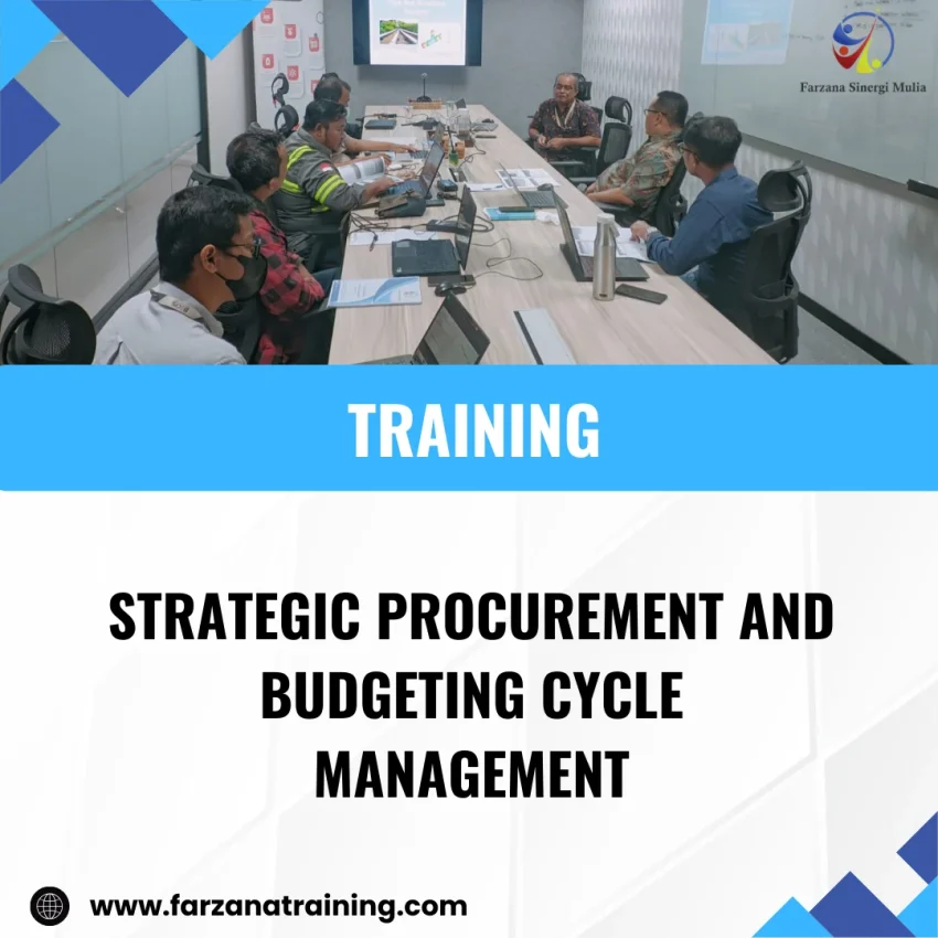 TRAINING STRATEGIC PROCUREMENT AND BUDGETING CYCLE MANAGEMENT