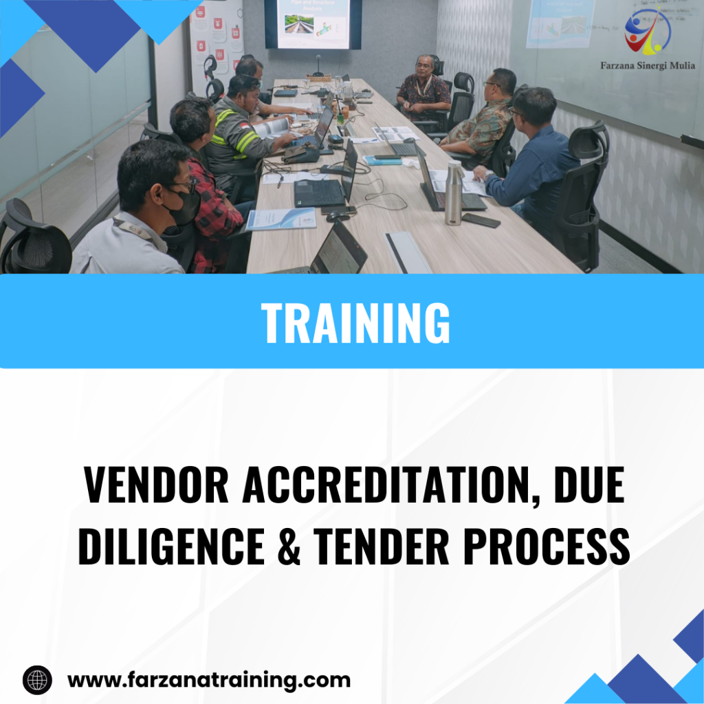 TRAINING VENDOR ACCREDITATION, DUE DILIGENCE & TENDER PROCESS