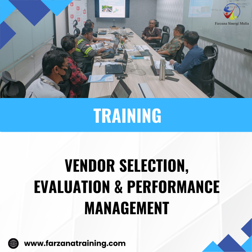 TRAINING VENDOR SELECTION, EVALUATION & PERFORMANCE MANAGEMENT